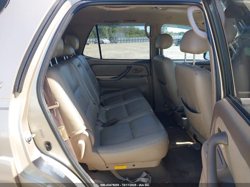 2002 Toyota Sequoia Sr5 V8 VIN: 5TDZT34A92S124299 Lot: 43479205