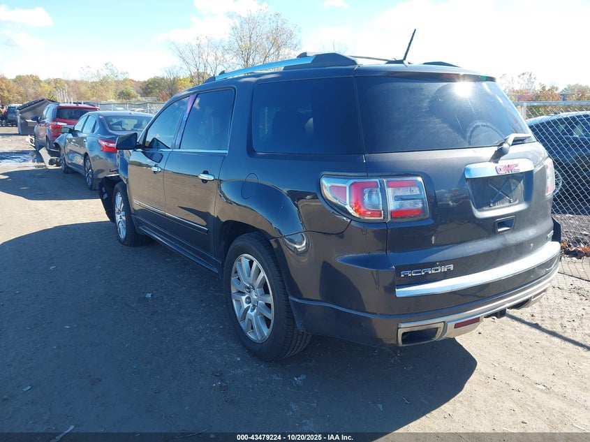 Vin: 1gkkvtkdxgj332421, lot: 43974167, gmc acadia denali 20163