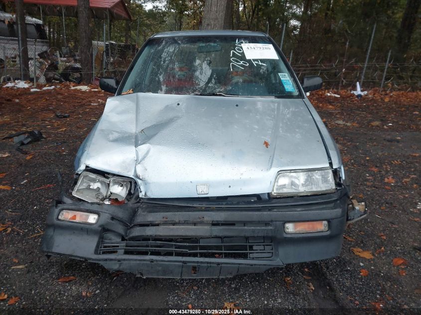 1990 Honda Civic VIN: JHMEE2756LS013668 Lot: 43479280