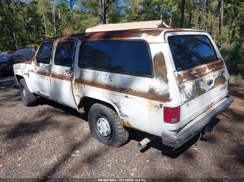 1GNGV26K5HF164865 1987 CHEVROLET SUBURBAN photo no. 3