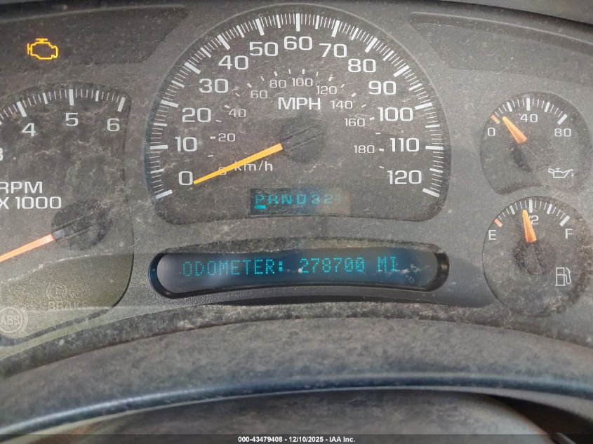 2003 Chevrolet Silverado 2500Hd Ls VIN: 1GCHK29U03Z102882 Lot: 43479408