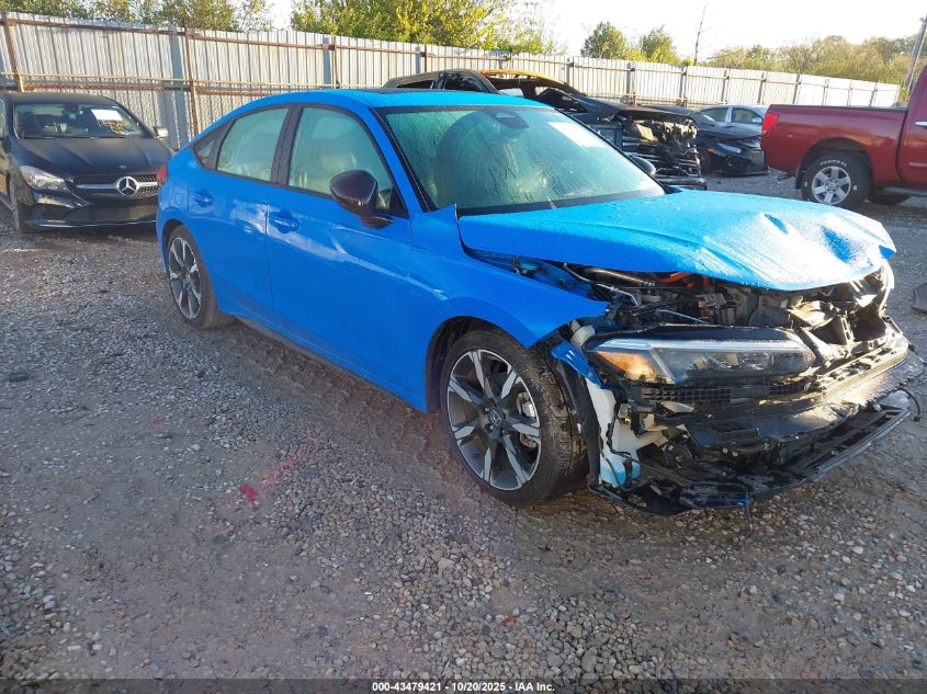 2025 HONDA CIVIC HYBRID SPORT TOURING - 19XFL4H9XSE017264