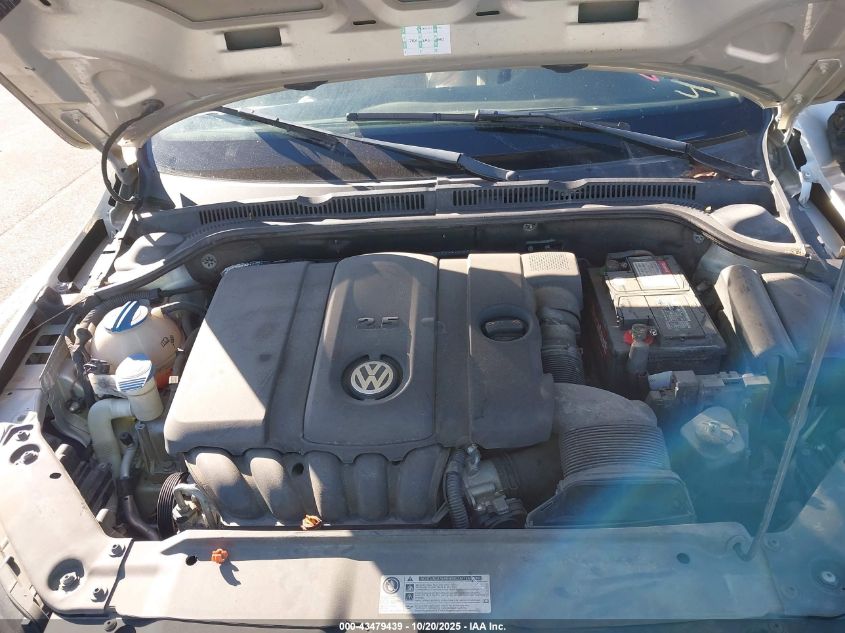 2011 Volkswagen Jetta 2.5L Se VIN: 3VWDX7AJ9BM371555 Lot: 43479439