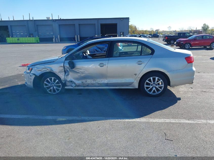 2011 Volkswagen Jetta 2.5L Se VIN: 3VWDX7AJ9BM371555 Lot: 43479439