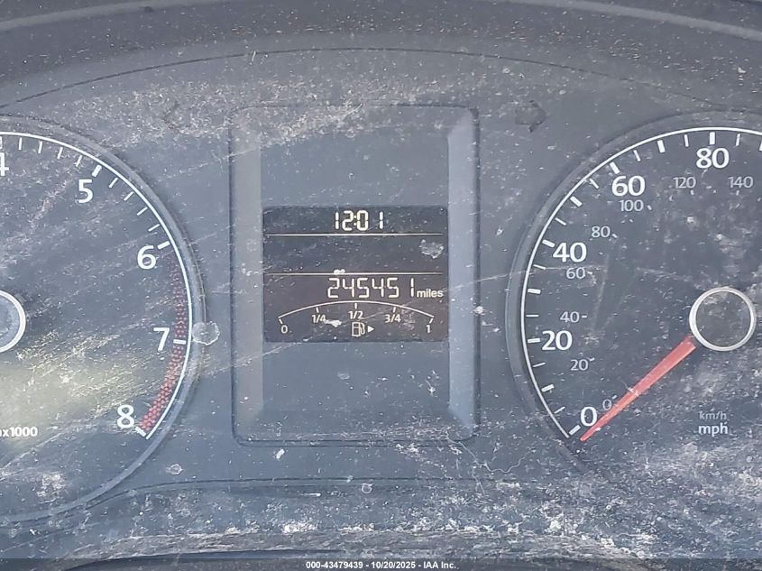 2011 Volkswagen Jetta 2.5L Se VIN: 3VWDX7AJ9BM371555 Lot: 43479439