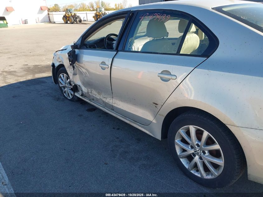 2011 Volkswagen Jetta 2.5L Se VIN: 3VWDX7AJ9BM371555 Lot: 43479439