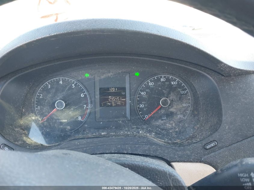 2011 Volkswagen Jetta 2.5L Se VIN: 3VWDX7AJ9BM371555 Lot: 43479439