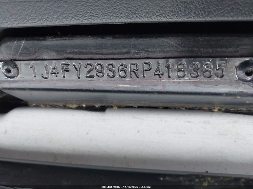 1994 Jeep Wrangler / Yj S VIN: 1J4FY19P1RP426691 Lot: 43479507