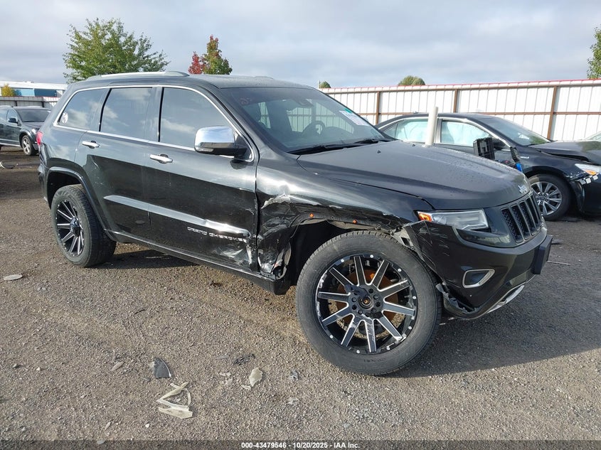 1C4RJFCM3EC434828 2014 Jeep Grand Cherokee Overland auction photo 1