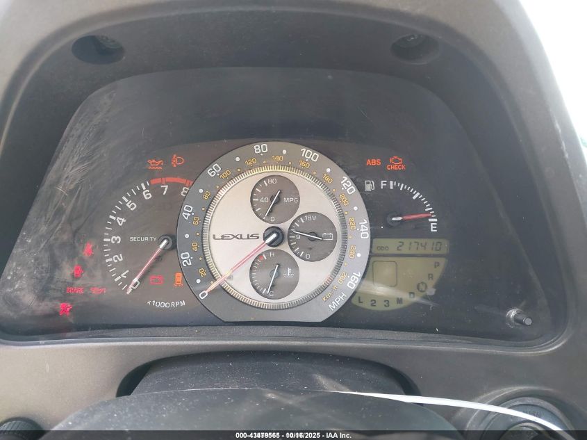 2001 Lexus Is 300 VIN: JTHBD182810002670 Lot: 43479565