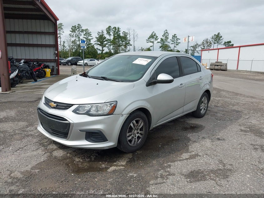 Vin: 1g1jb5sh9h4156663, lot: 43974529, chevrolet sonic ls auto 20172