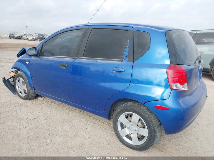 KL1TD66606B554501 2006 CHEVROLET AVEO photo no. 3