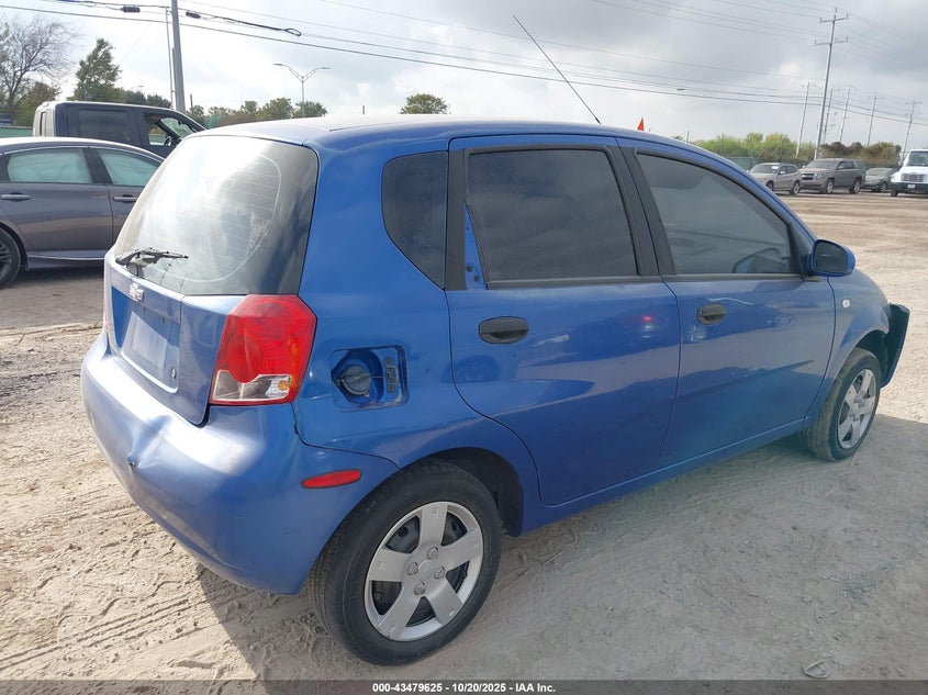 KL1TD66606B554501 2006 CHEVROLET AVEO photo no. 4