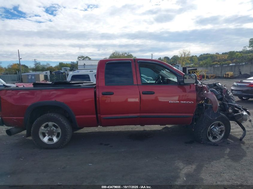 2006 Dodge Ram 2500 Slt/Trx4 Off Road/Sport/Power Wagon VIN: 3D7KS28C16G242738 Lot: 43479655