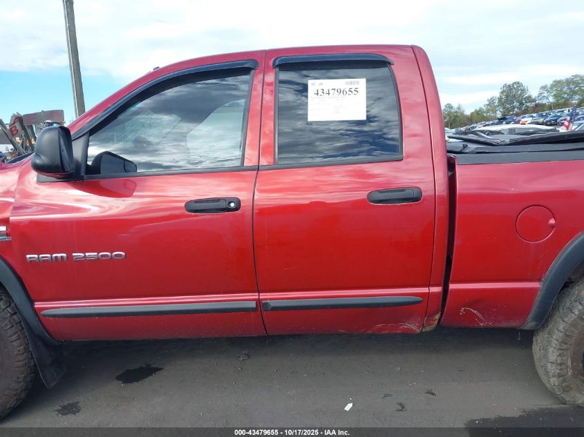 2006 Dodge Ram 2500 Slt/Trx4 Off Road/Sport/Power Wagon VIN: 3D7KS28C16G242738 Lot: 43479655