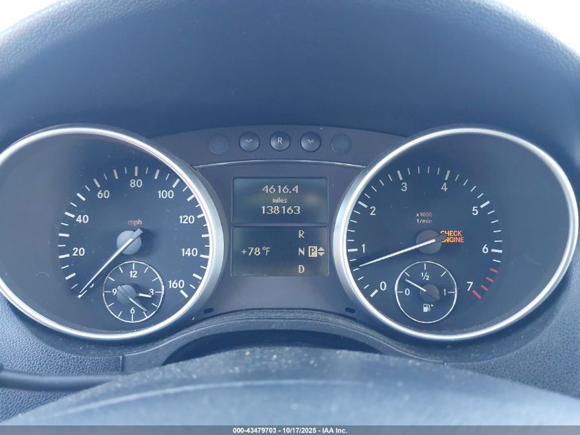 2007 Mercedes-Benz Ml 350 4Matic VIN: 4JGBB86E97A257467 Lot: 43479703