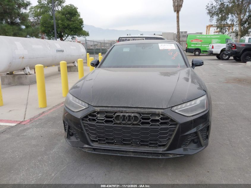 2023 Audi A4 Premium Plus 45 Tfsi S Line Quattro S Tronic VIN: WAUEAAF49PN014346 Lot: 43479721