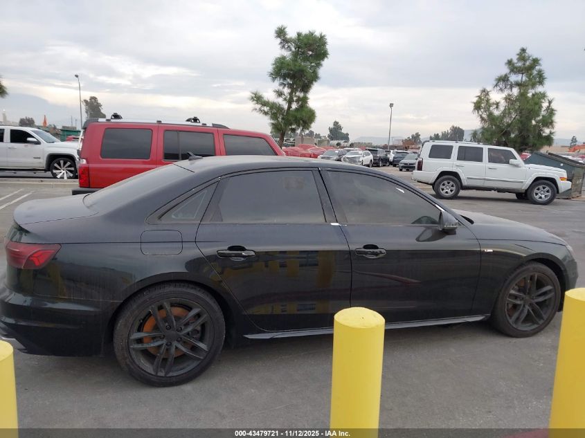 2023 Audi A4 Premium Plus 45 Tfsi S Line Quattro S Tronic VIN: WAUEAAF49PN014346 Lot: 43479721