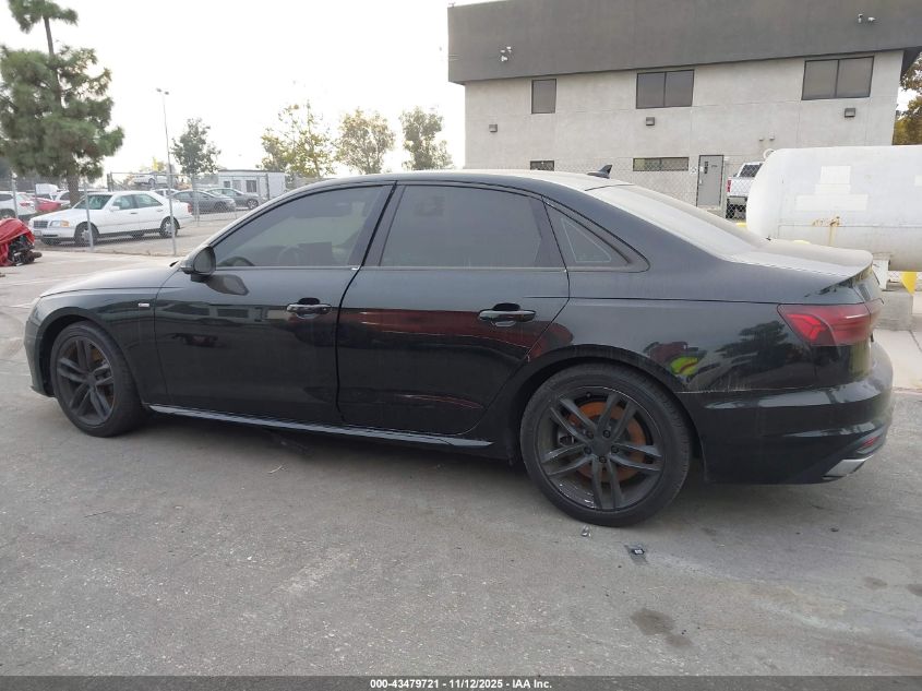 2023 Audi A4 Premium Plus 45 Tfsi S Line Quattro S Tronic VIN: WAUEAAF49PN014346 Lot: 43479721