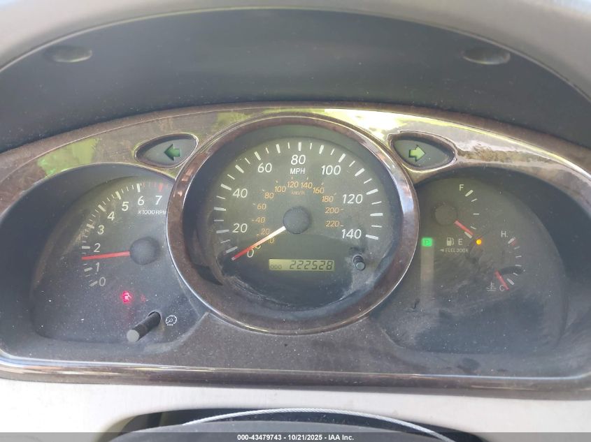 2002 Toyota Highlander Limited V6 VIN: JTEHF21A220052216 Lot: 43479743