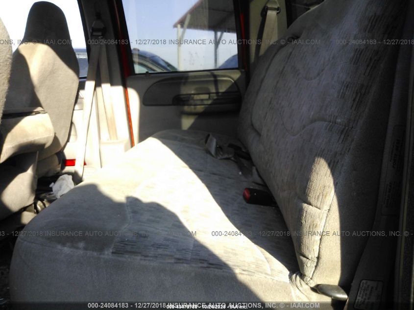 1999 Ford F-250 Lariat/Xl/Xlt VIN: 1FTNW21SXXED48501 Lot: 43479780