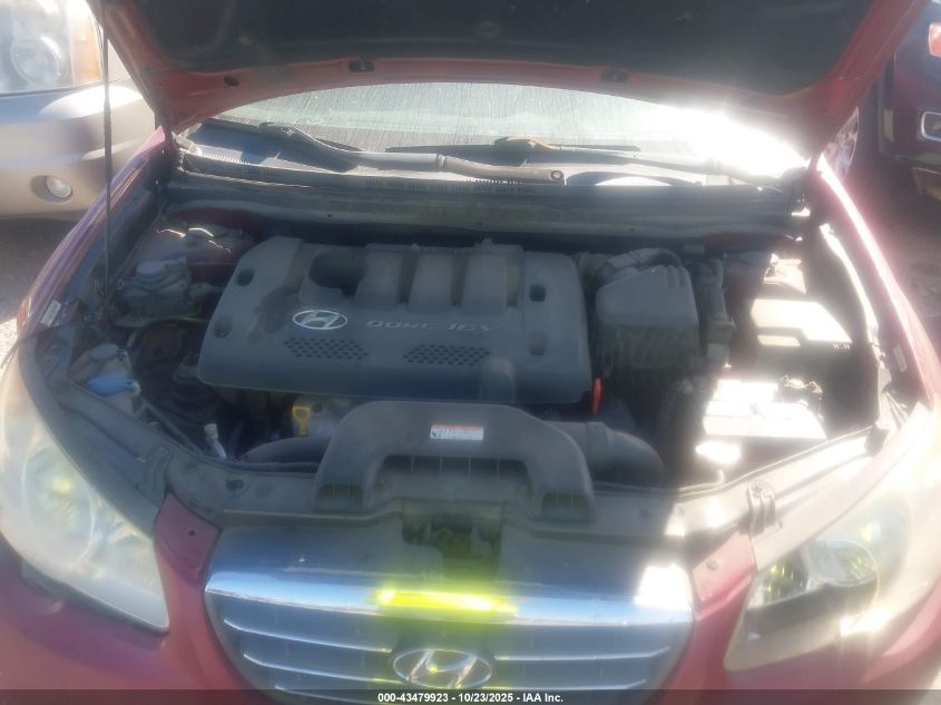 2007 Hyundai Elantra Gls/Limited/Se VIN: KMHDU46DX7U132589 Lot: 43479923