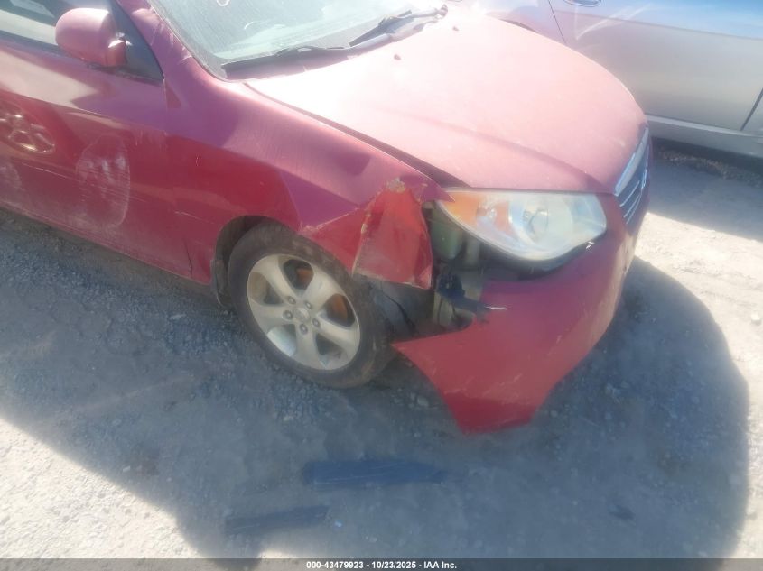 2007 Hyundai Elantra Gls/Limited/Se VIN: KMHDU46DX7U132589 Lot: 43479923