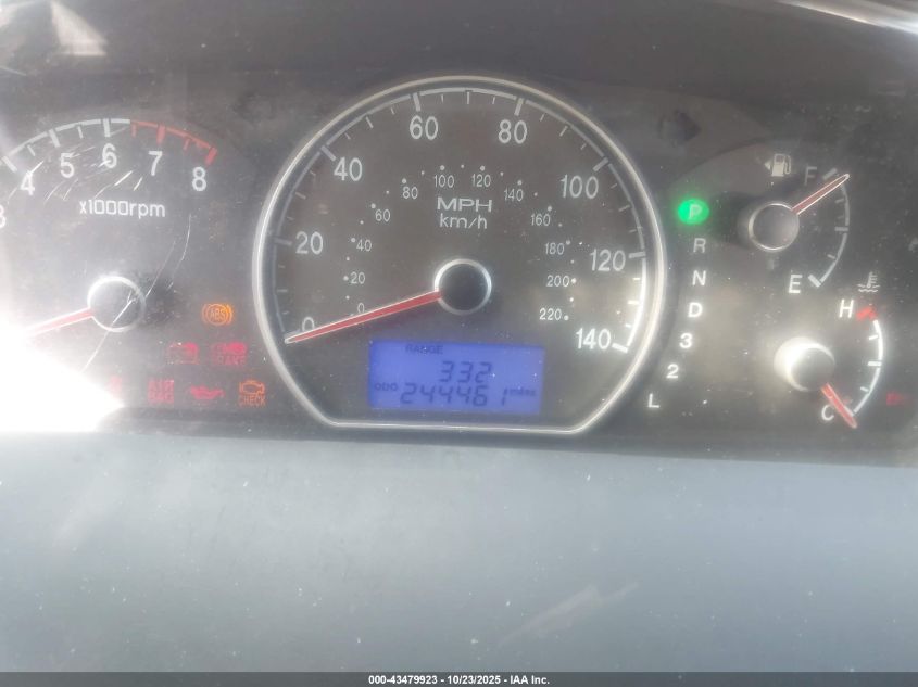 2007 Hyundai Elantra Gls/Limited/Se VIN: KMHDU46DX7U132589 Lot: 43479923