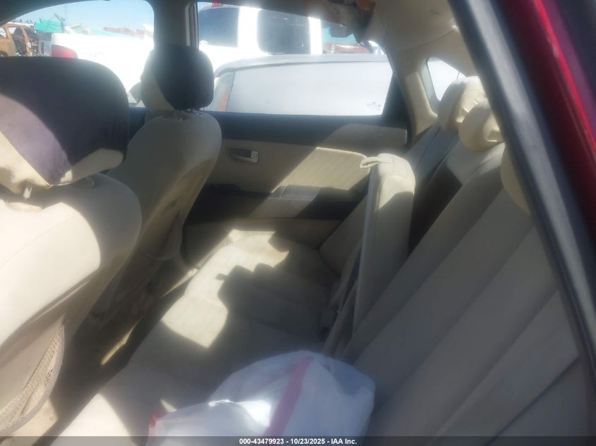 2007 Hyundai Elantra Gls/Limited/Se VIN: KMHDU46DX7U132589 Lot: 43479923