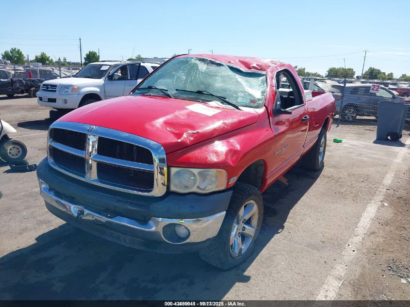 2003 Dodge Ram 1500 Slt/Laramie/St VIN: 1D7HU16D63J676688 Lot: 43480041