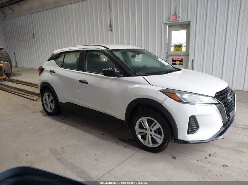 2023 Nissan Kicks S Xtronic Cvt VIN: 3N1CP5BV3PL510566 Lot: 43480075