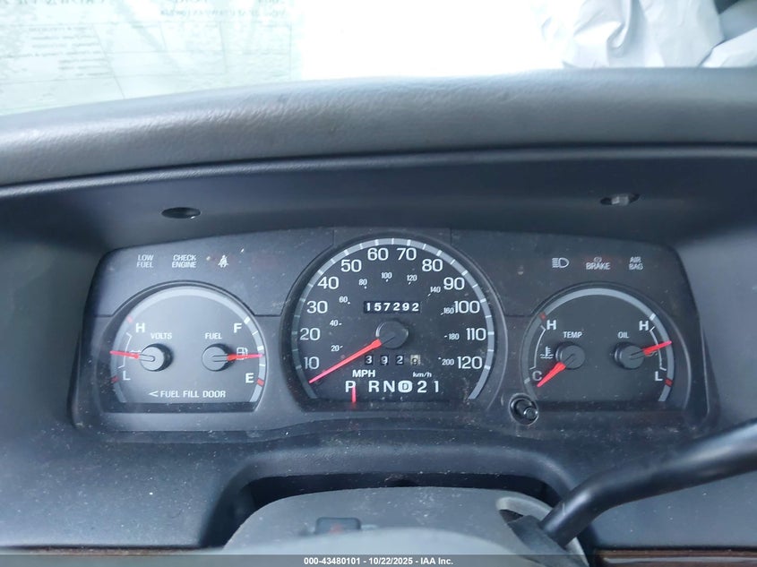 2004 Ford Crown Victoria Lx VIN: 2FAFP74W74X108738 Lot: 43480101