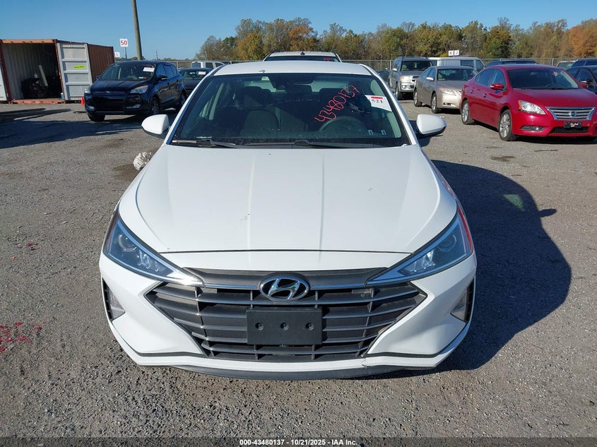 2020 HYUNDAI ELANTRA SEL 5NPD84LF7LH548070