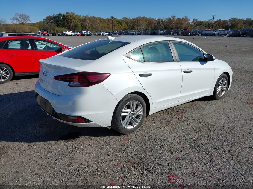 2020 HYUNDAI ELANTRA SEL 5NPD84LF7LH548070