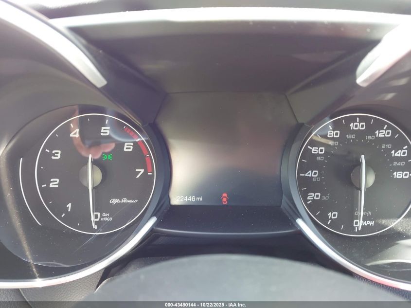 2022 Alfa Romeo Giulia Veloce Ti Rwd VIN: ZARFAMBN0N7665492 Lot: 43480144