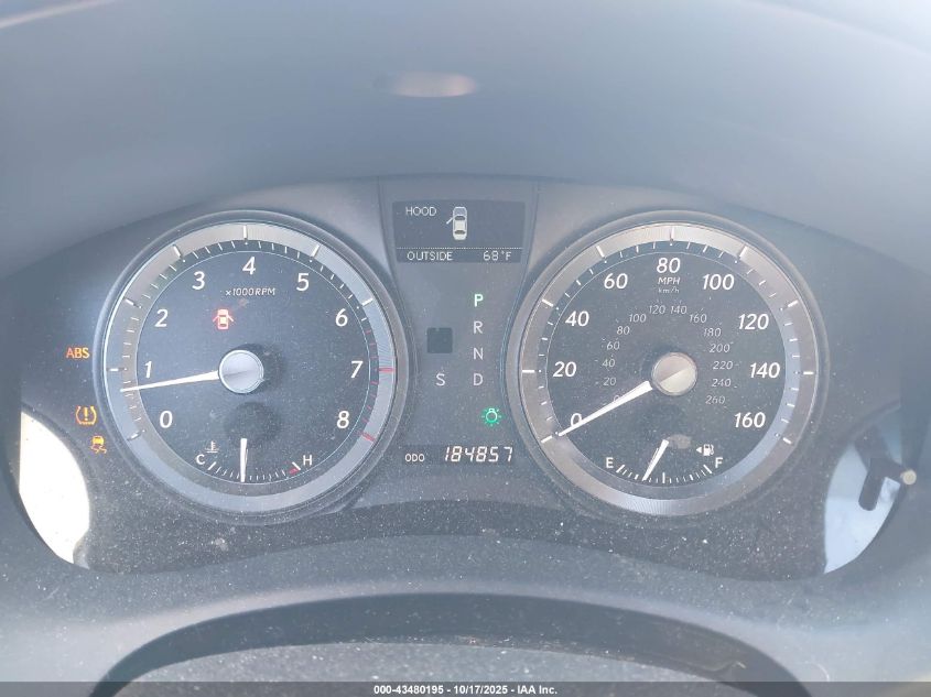 2007 Lexus Es 350 VIN: JTHBJ46G972018480 Lot: 43480195