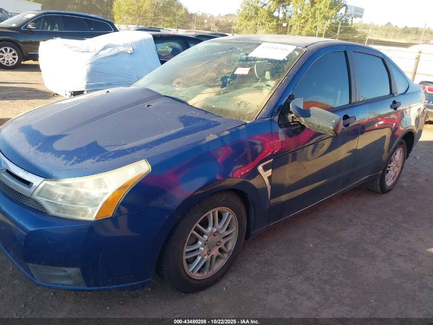 2008 Ford Focus Se/Ses VIN: 1FAHP35N18W298030 Lot: 43480208