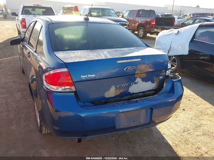 2008 Ford Focus Se/Ses VIN: 1FAHP35N18W298030 Lot: 43480208