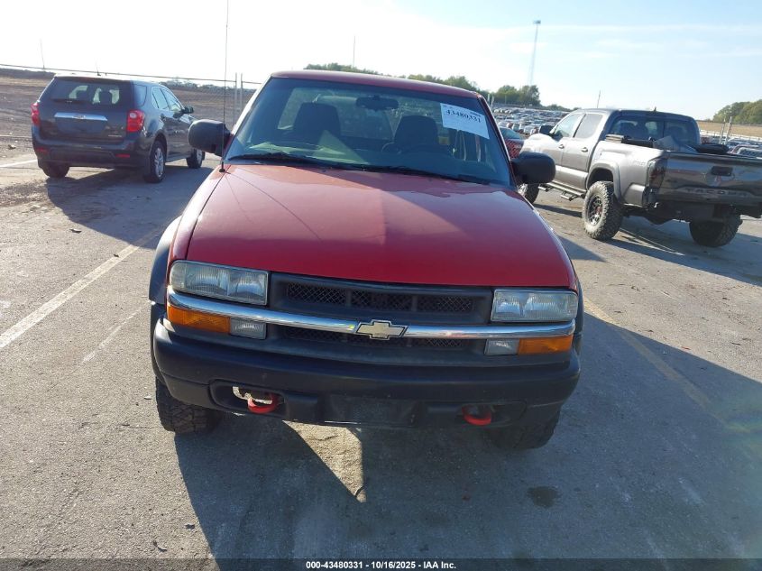 2003 Chevrolet S-10 Ls VIN: 1GCCT19X038109865 Lot: 43480331