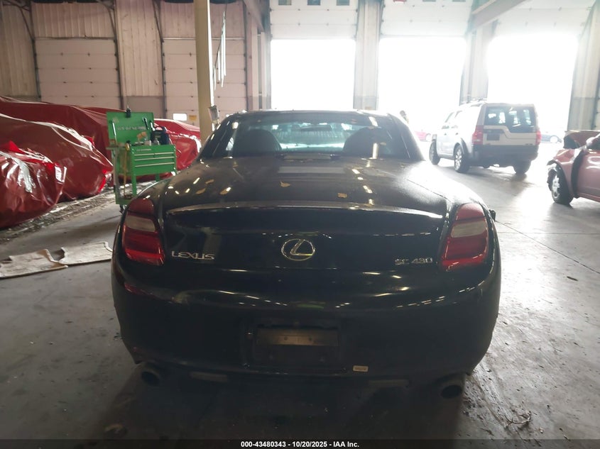 2006 Lexus Sc 430 VIN: JTHFN48Y969004984 Lot: 43480343