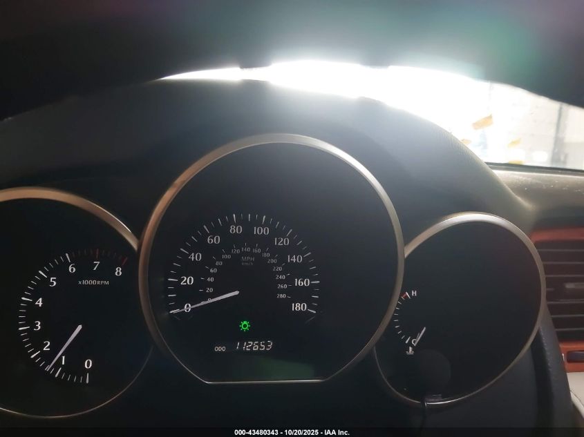 2006 Lexus Sc 430 VIN: JTHFN48Y969004984 Lot: 43480343