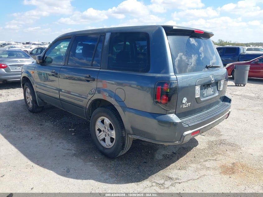 5FNYF28186B041285 2006 HONDA PILOT photo no. 3