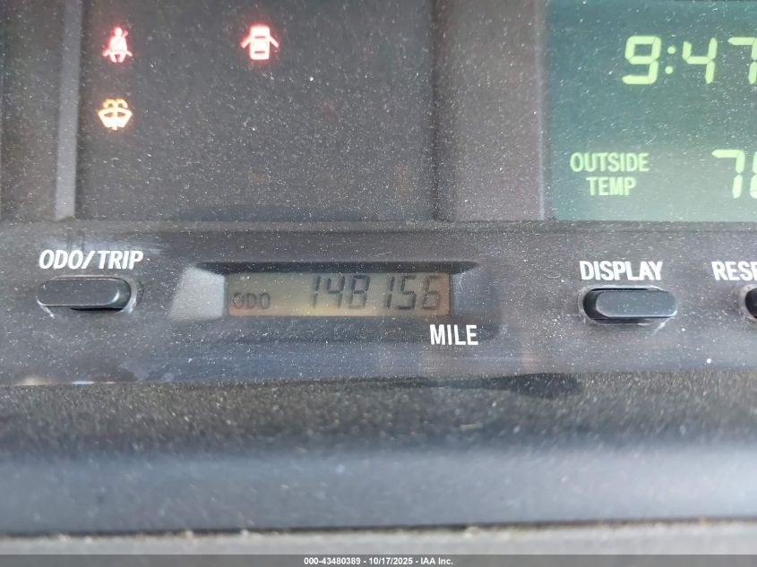 2002 Toyota Avalon Xls VIN: 4T1BF28B52U238331 Lot: 43480389