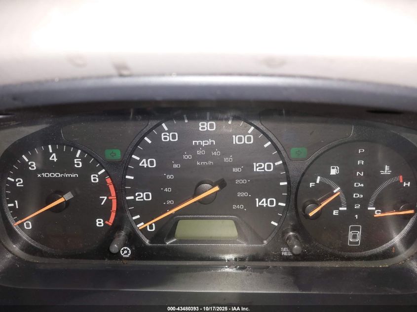 1999 Honda Accord Ex VIN: 1HGCG5658XA082316 Lot: 43480393