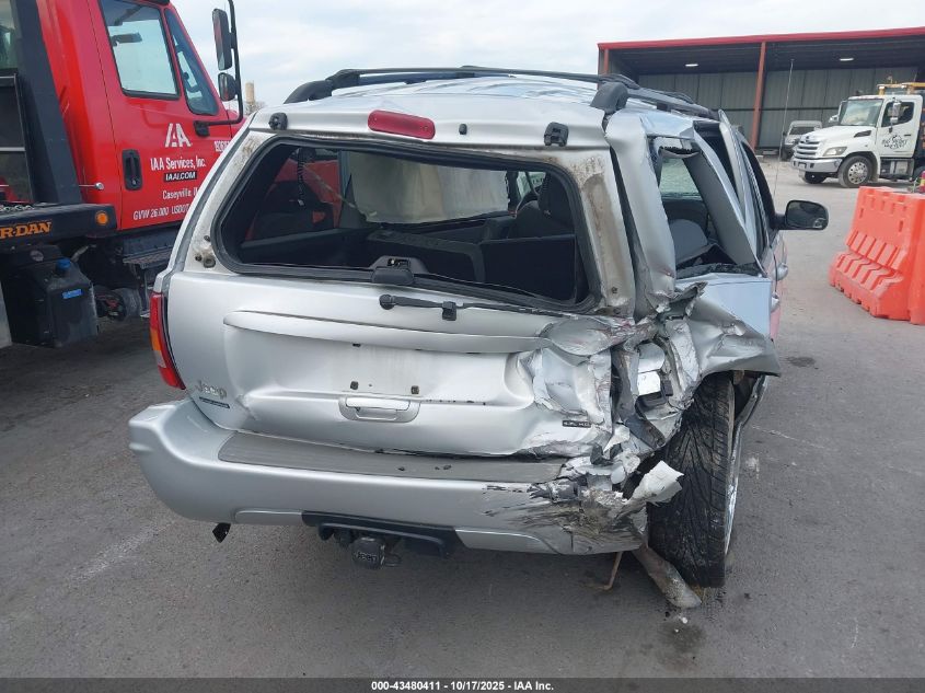 2003 Jeep Grand Cherokee Overland VIN: 1J8GW68J43C511672 Lot: 43480411