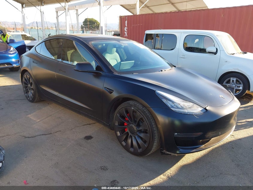 TESLA MODEL 3 PERFORMANCE DUAL MOTOR ALL-WHEEL DRIVE