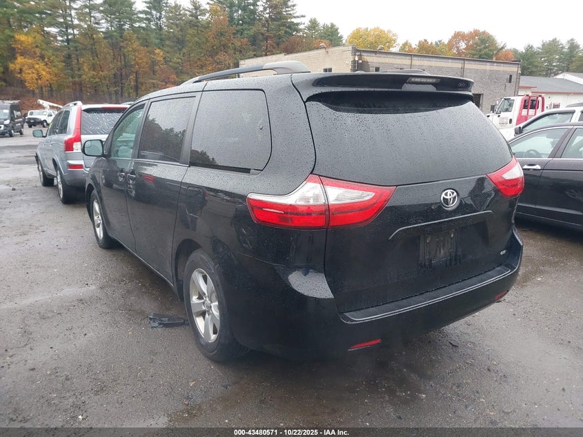 2016 TOYOTA SIENNA LE 8 PASSENGER 5TDKK3DC0GS758064