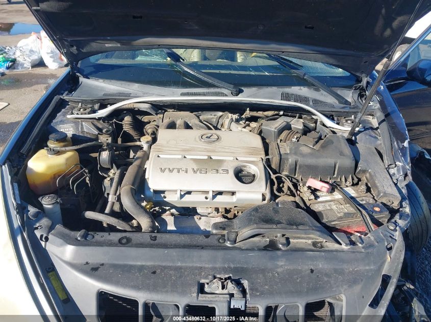 2005 Lexus Es 330 VIN: JTHBA30G355102972 Lot: 43480632