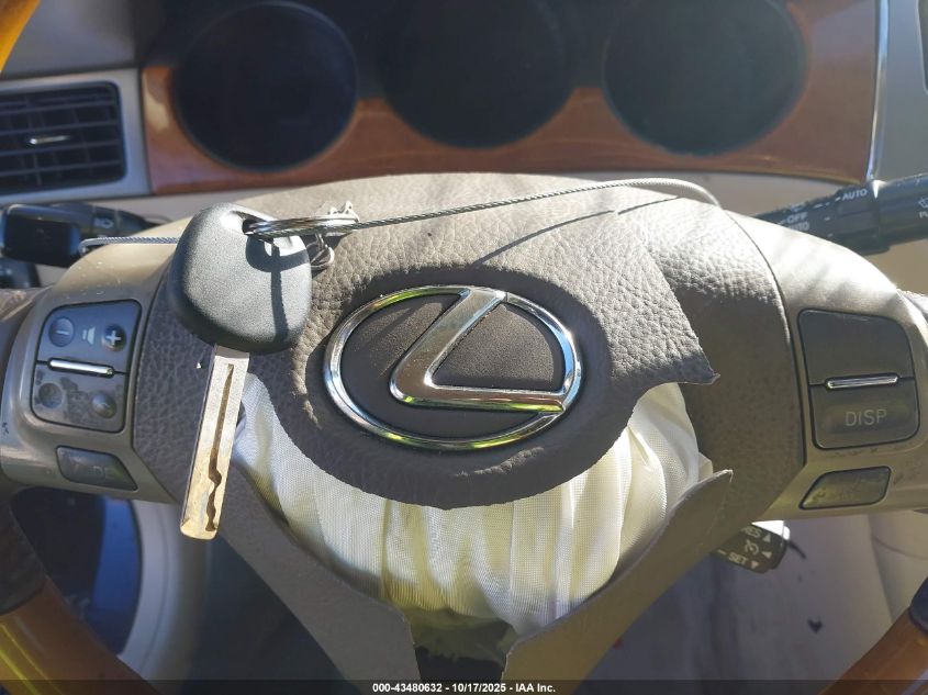 2005 Lexus Es 330 VIN: JTHBA30G355102972 Lot: 43480632