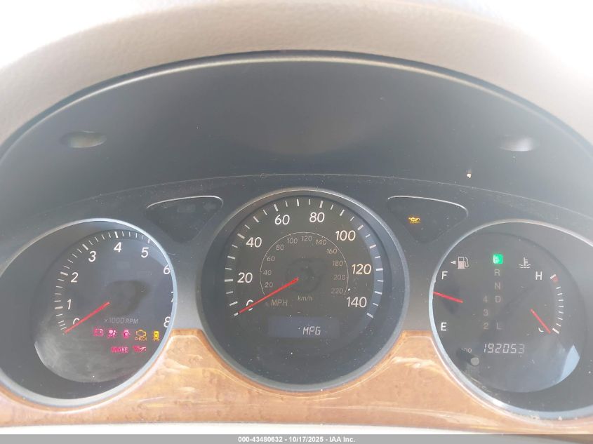 2005 Lexus Es 330 VIN: JTHBA30G355102972 Lot: 43480632